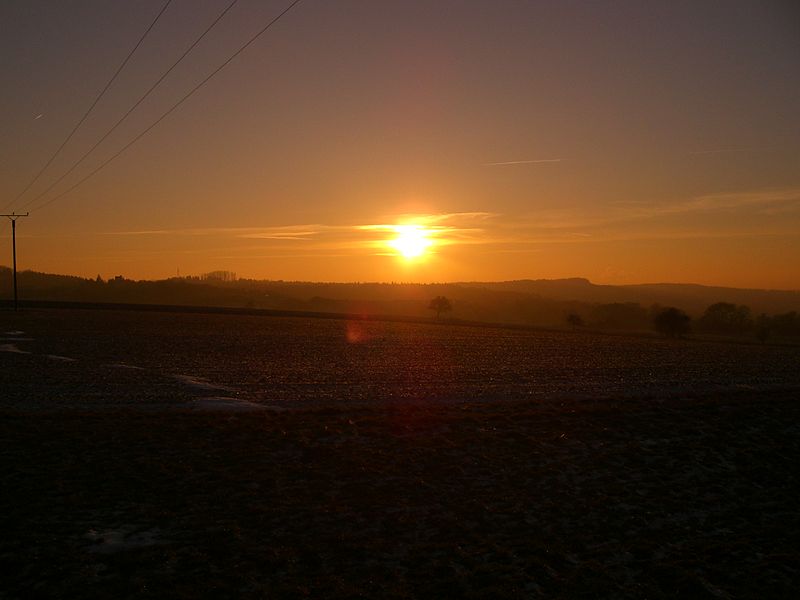 image of a sunset