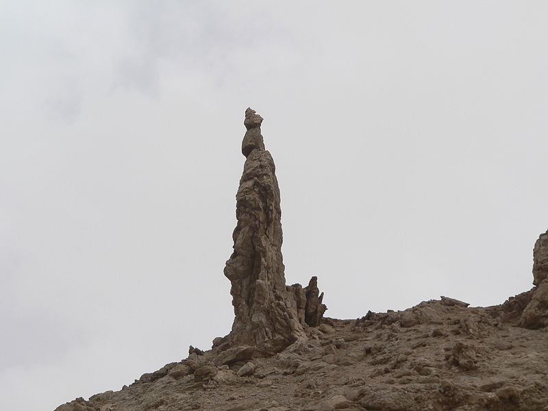 Dead sea pillar of salt