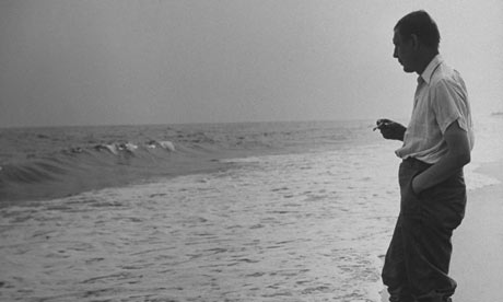 W.H. Auden at the beach