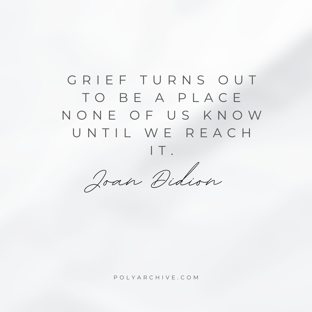 Joan Didion on Grief