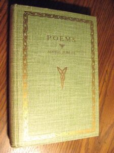 Book cover of The Poems of Sophie Jewett, 1910 first edition