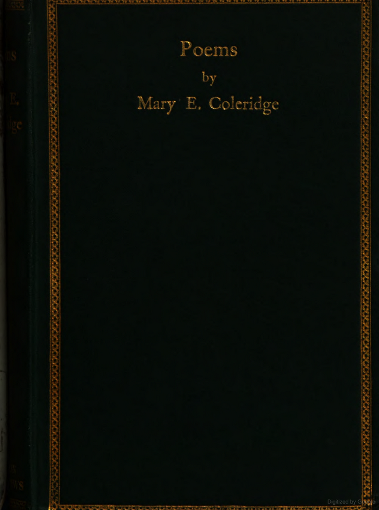 A Moment Mary Elizabeth Coleridge PolyArchive
