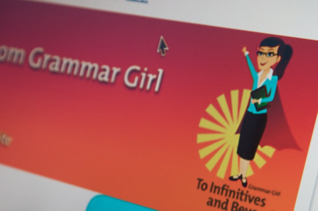 Grammar Girl website screenshot